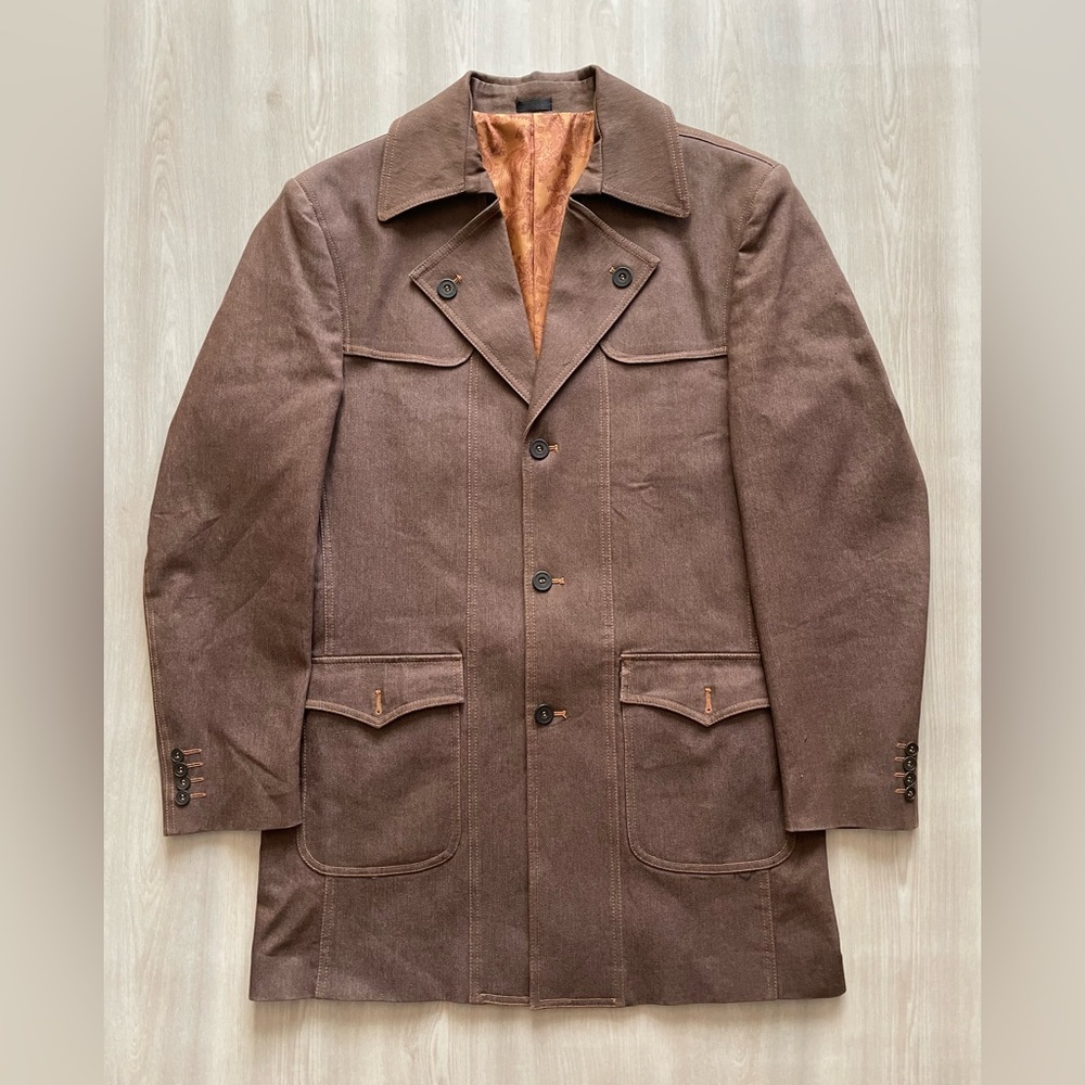 Vintage Falcone Western Blazer Coat Mens Sz XL